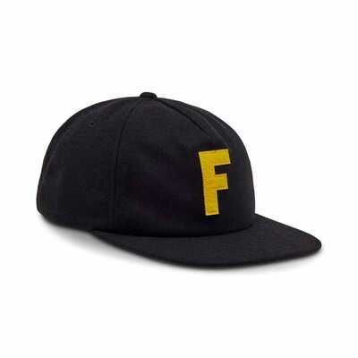 Fox Big F Adjustable Wool Hat - Black