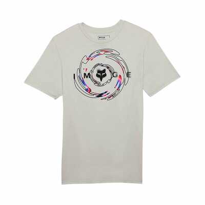 Fox Energy Face Ss Prem Tee - Light Grey