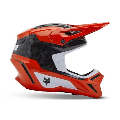 Fox V3 RS Infinite Helmet - Flo Red - 2XL