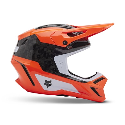 Fox V3 RS Infinite Helmet - Flo Orange - XS