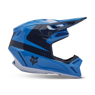 Fox V3 Divider Helmet - True Blue