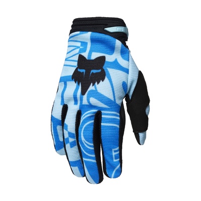 Fox Youth Girls 180 Race Spec Glove - Light Blue