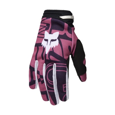 Fox Youth Girls 180 Race Spec Glove - Guava