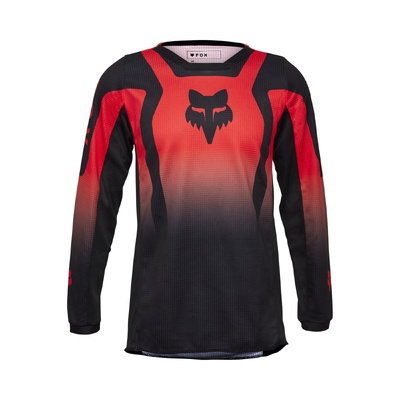 Fox Youth 180 Lean Jersey - Flo Red