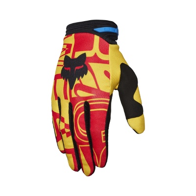 Fox 180 Race Spec Glove - Pale Yellow