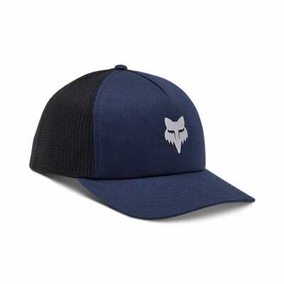 Fox Fox Head Trucker Hat - Midnight