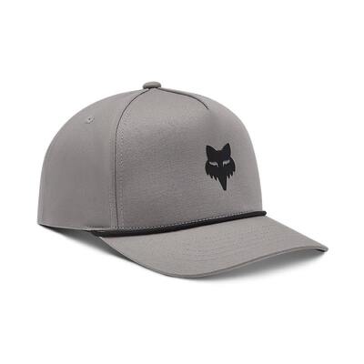 Fox Head Rope Hat - Grey - OS