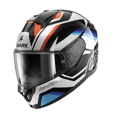 Shark Ridill Apex Helmet - White/Black/Blue