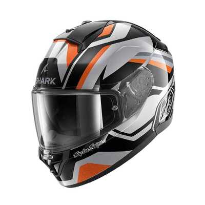 Shark Ridill Apex Helmet - Black/Grey/Orange