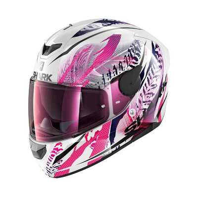 Shark D-Skwal 2 Shigan Helmet - White/Black/Violet