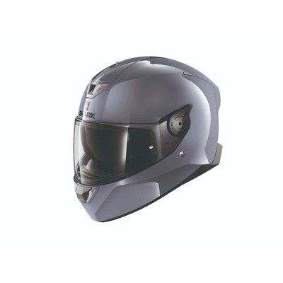 Shark Skwal 2 Blank Helmet with White LED - Grey