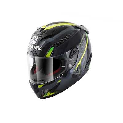 Shark Race-R Pro Carbon ASPY Helmet - Carbon/Anthracite/Yellow