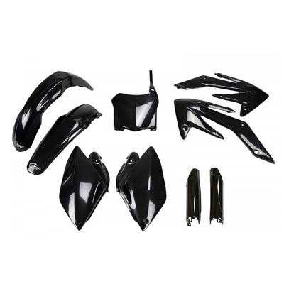 UFO Full Plastics Kit - Honda CRF250R 2008 - Black