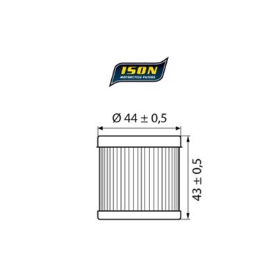 Ison 139 Element Oil Filter