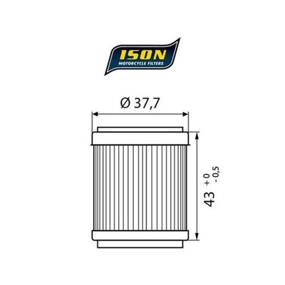 Ison 143 Element Oil Filter