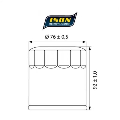 Ison 170 Canister Oil Filter