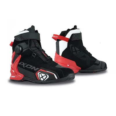 Ixon Bull 2 Waterproof Boots - Black/White/Red