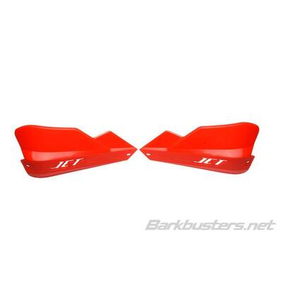 Barkbusters Jet Hanguards Replacement Plastics - red