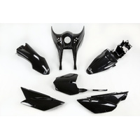 UFO Kawasaki Plastics Kit KLX110 2010-2020 - Black