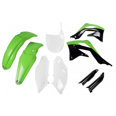 UFO Full Plastics Kit - Kawasaki Kx450F 2012 - OEM