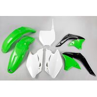 UFO Kawasaki Plastics Kit KX450F 2013-2015 - Black