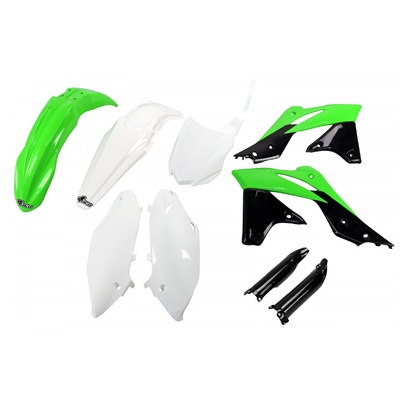 UFO Full Plastics Kit - Kawasaki Kx250F 14-15 - OEM