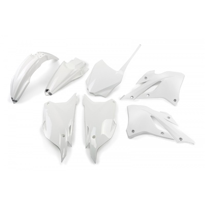 UFO Plastics Kit - Kawasaki Kx85 22-23 - White