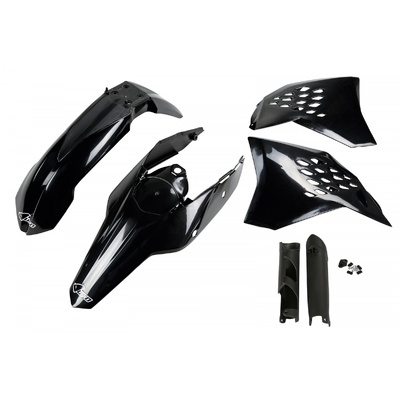 UFO Full Plastics Kit - KTM Exc 2009-2010 - Black