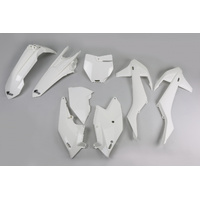 UFO KTM Plastics Kit SX/SXF 16-18 (Excl SX250 16) 2016-2018 - White 