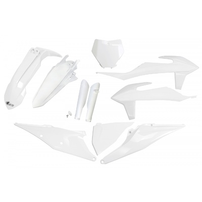 UFO Full Plastics Kit - KTM Sx/Sxf 19-22 - White