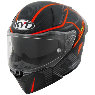 KYT R2R Concept Helmet - Matte Black/Red