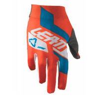 Leatt Gpx 1.5 Junior Gloves - Orange/Denim