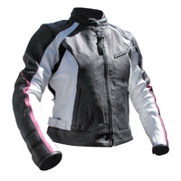 Rjays Ladies Saphire Jacket - Black/Pink/White