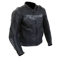 Rjays Cobra Leather Black Jacket