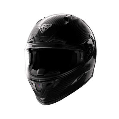 Forcite MK1S Smart Helmet Iridium Kit - Gloss Black