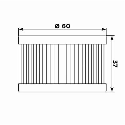 Miw Oil Filter S3006 - Hf137 - Suzuki