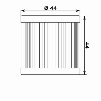 Miw Oil Filter S3015 - Hf139 - Kawasaki/Suzuki