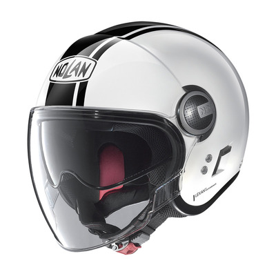 Nolan N21 Dolce Vita Helmet - White/Black