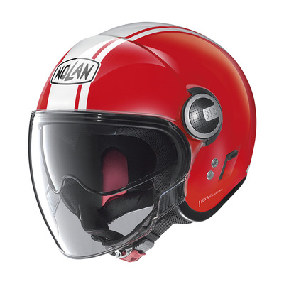 Nolan N21 Dolce Vita Helmet - Red/White