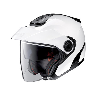 Nolan N40-5 Classic Helmet With Peak - White