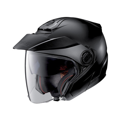 Nolan N40-5 Classic Helmet With Peak - Flat Black