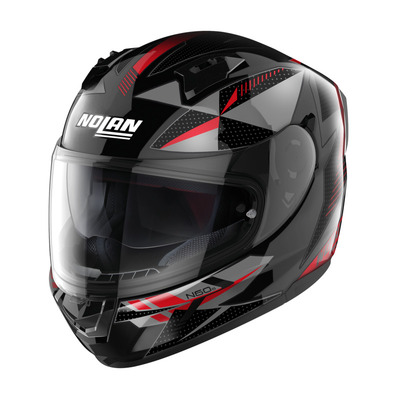 Nolan N60-6 Wiring Helmet - Black/Red/Silver