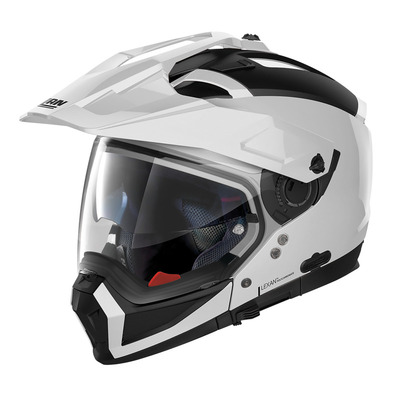 Nolan N70-2 X Adventure Classic Helmet - Metal White