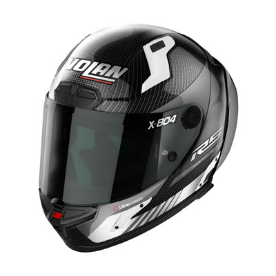 X-Lite X-804 RS Hot Lap Helmet - Carbon/White