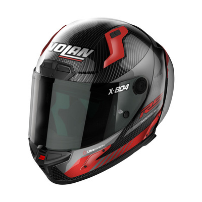 X-Lite X-804 RS Hot Lap Helmet - Carbon/Red