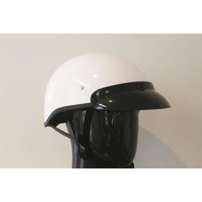 Nex Cruze Helmet With Peak - White