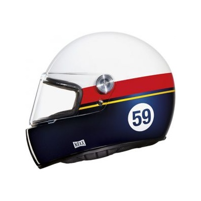 NEXX-Helmets XG100R Grand Win Helmet - White/Red/Blue - M