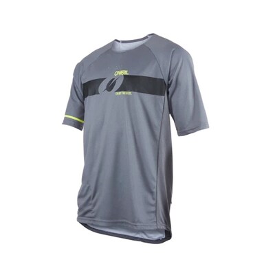 Oneal Pin It Jersey - Grey/Neon Yellow