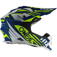 Oneal 2 Series Spyde Blue White and Yellow Helmet