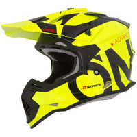 Oneal Youth 2 Series Slick Black Yellow Helmet